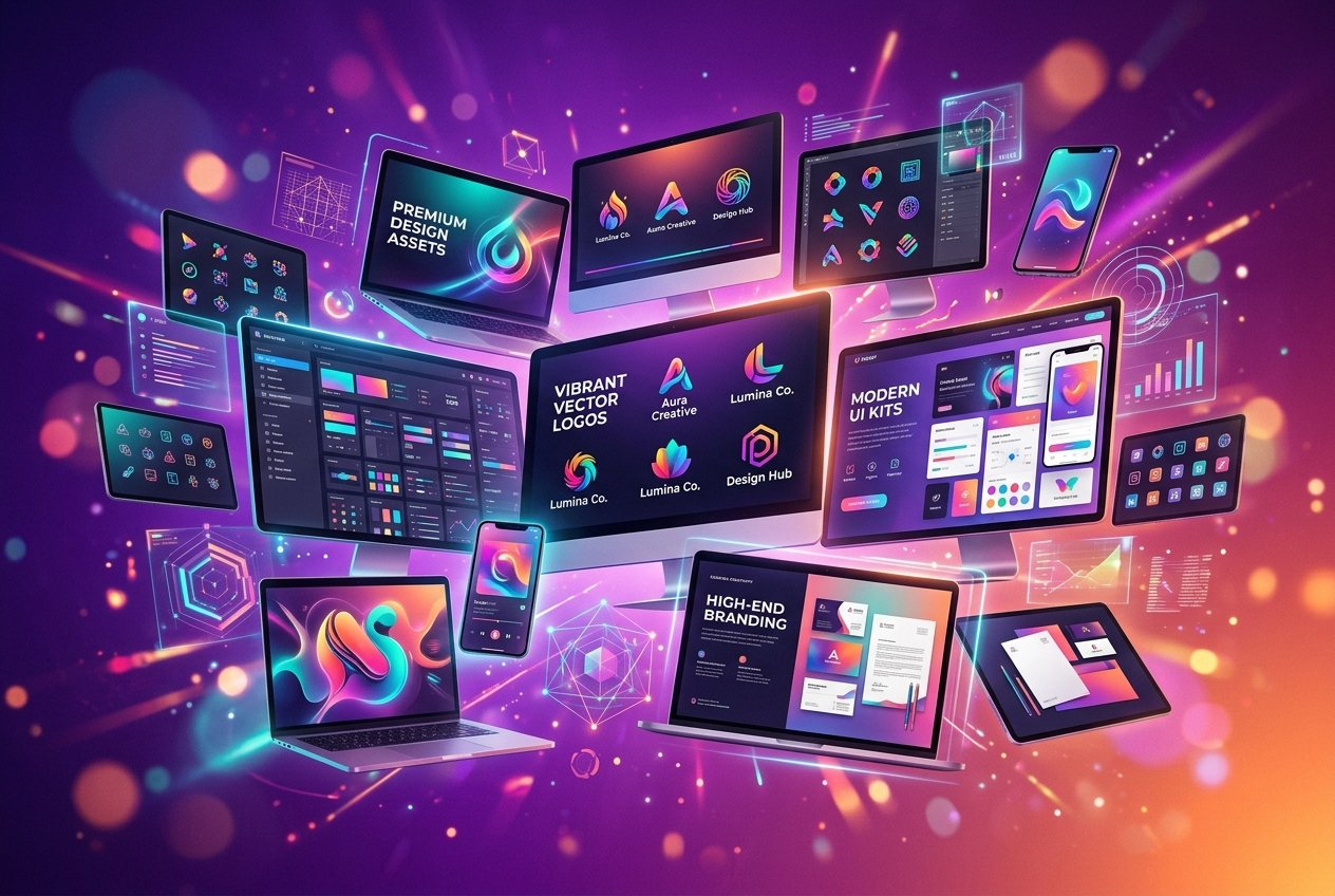 Design Assets - Logos & UI Kits